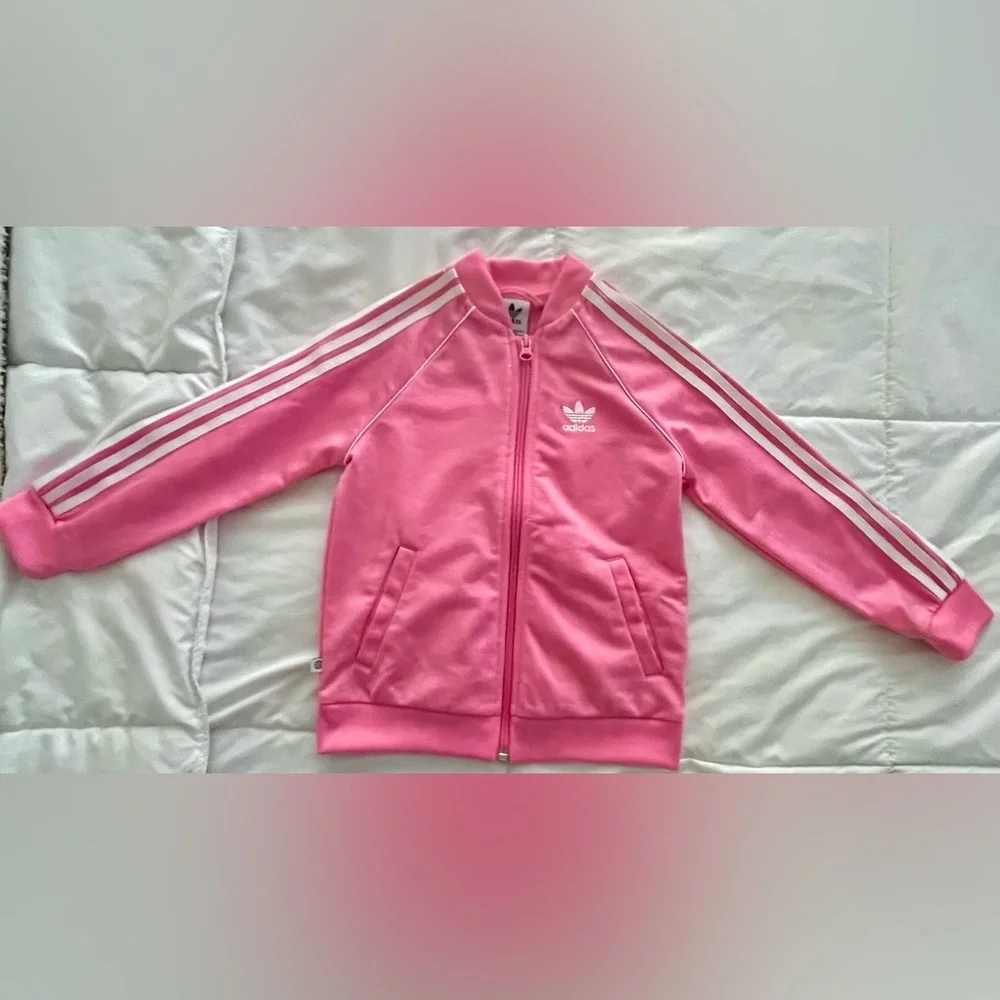 ADICOLOR Toddler SST Pink TRACK SUIT Jacket 4T